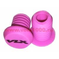Грипстопы (заглушки руля) VLX-P1 VLX-P1 (розовые)