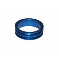 NECO Кольцо проставочное 1-1/8"х10мм синее, алюминий
