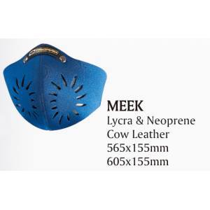 Открытая маска для велоспорта "TRIGRAM Meek", 565x155мм, лайкра/неопрен/кожа, цвет: синий