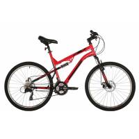 Велосипед FOXX 26" MATRIX красный, сталь, размер 16