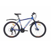 Велосипед 26" AVENGER A264D, синий/оранжевый, 19"