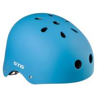 Шлем STG , модель MTV12, размер XS(48-52)cm синий, с фикс застежкой.