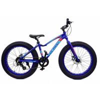Велосипед 24" CONRAD FAT JUMBO MATT BLUE (матовый