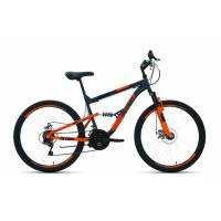 Велосипед ALTAIR MTB FS 26 disc серый/оранжевый