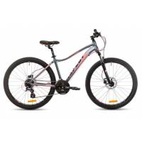 Велосипед 26" Aspect OASIS HD, 14.5", Серо-розовый