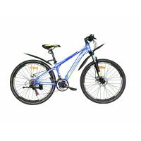 Велосипед 26" Nameless J6200D, синий/желтый, 13"