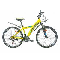 Велосипед 26" Nameless S6000, желтый/синий, 15"
