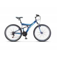 Велосипед 26" STELS Focus V 18-ск,Тёмно-синий/син