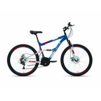Велосипед ALTAIR MTB FS 26 disc синий/красный